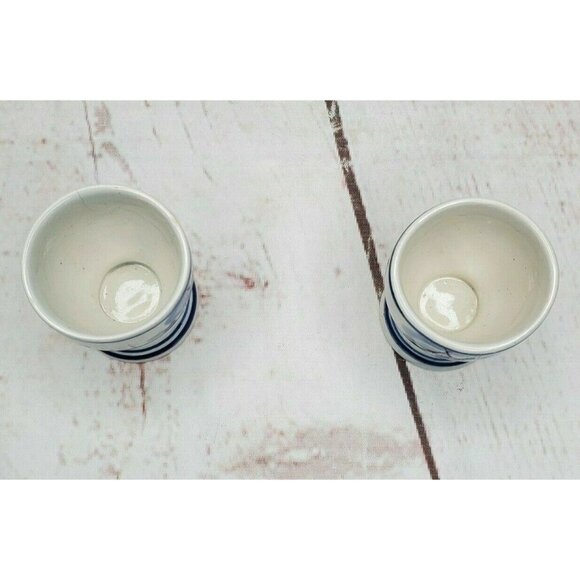 Vintage Rare Delfa Windmill Mini Thimble & 2" Tea Cups Collectible Set - Picture 2 of 11